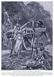 Guglielmo riceve notizie della rivolta nel nord, anni 1920